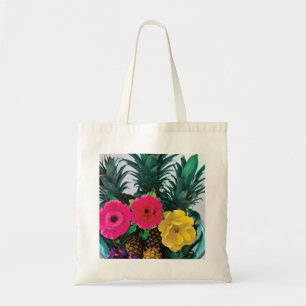 Exotische Blumen Tragetasche