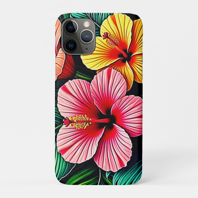 Exotische Blumengarten-Träume Case-Mate iPhone Hülle (Rückseite)