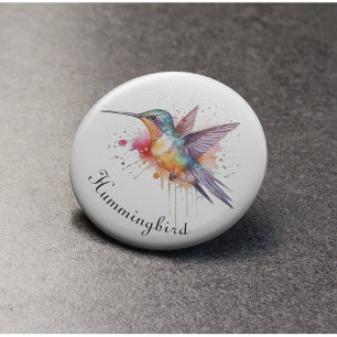 Exotische, farbenfrohe Kolibri individuell anpassb Flaschenöffner