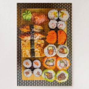Exotische, frische Sushi-Platte Puzzle