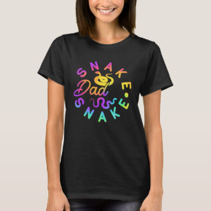 Exotische Hausschlange Reptil Schlange Vater T-Shirt