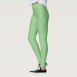 Exotische hellgrüne Leggings
