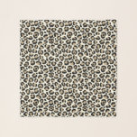 Exotische Imitate Leopard Print Graphic in Sepia S Schal<br><div class="desc">Exotisch,  trendig und immer stilvoll und mit Glam,  Leopardendruck in Sepiattönen und neutrale Braun im Imitat.</div>