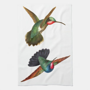 Exotische Kolibri-Vogel-Wildlife-Küchentücher Handtuch