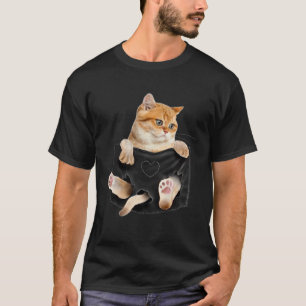 Exotische Kurzhaar Katze in Tasche 1 T-Shirt