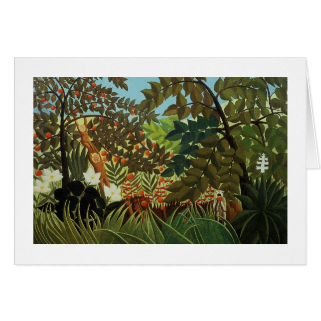 Exotische Landschaft (Vorderseite (Horizontal))