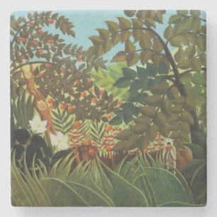 Exotische Landschaft Steinuntersetzer