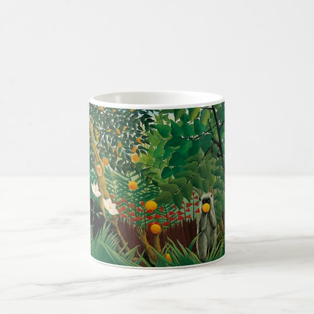Exotische LandschaftsTasse Henri Rousseau Kaffeetasse (Mittel)