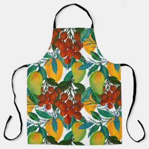 Exotische Mango: Sommer Nahtlos Schürze