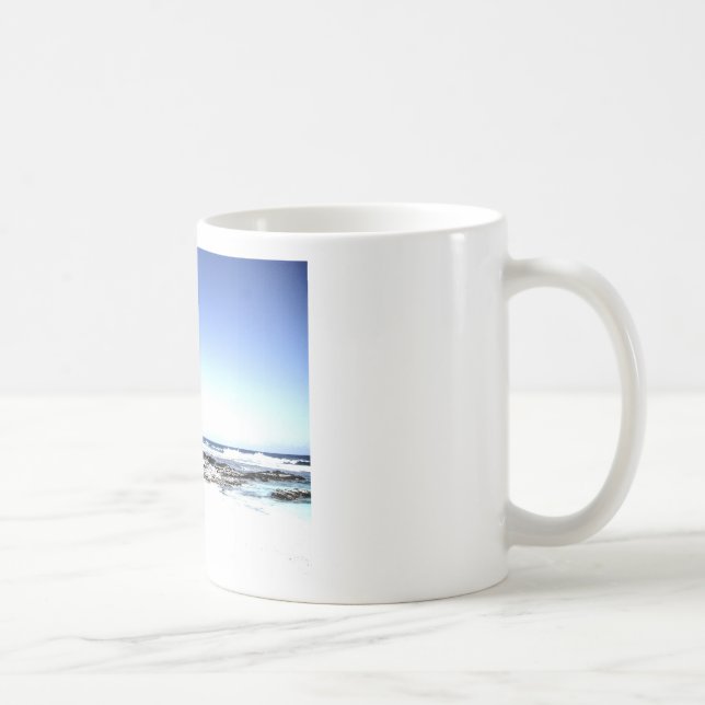 Exotische Palmen & Paradise Strand Kaffeetasse (Rechts)