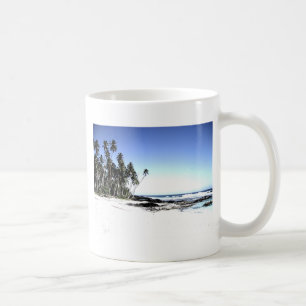 Exotische Palmen & Paradise Strand Tasse