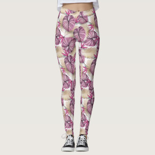 Exotische Pflanze Leggings