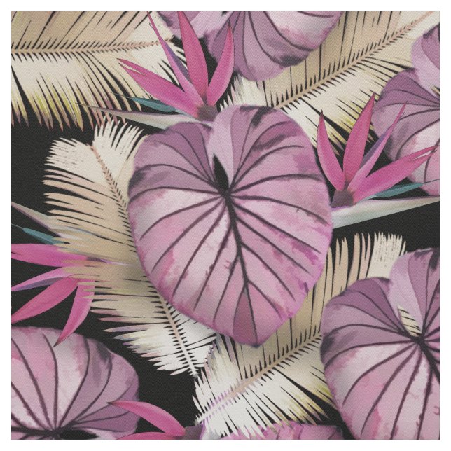 Exotische Pflanze Stoff (Muster)