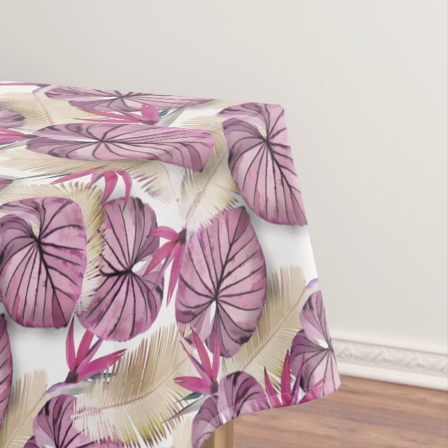 Exotische Pflanze Tischdecke (Beispiel)