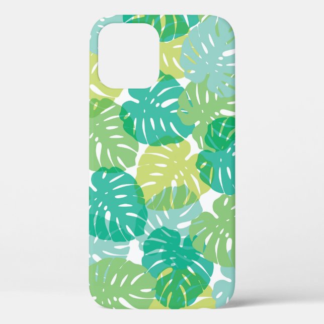 Exotische Pflanze: Tropical Monstera Case-Mate iPhone Hülle (Rückseite)