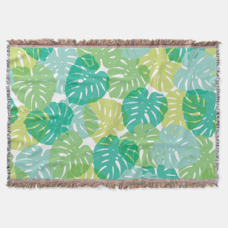 Exotische Pflanze: Tropical Monstera Decke
