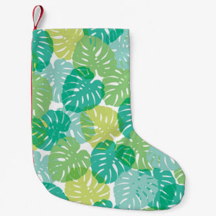 Exotische Pflanze: Tropical Monstera Kleiner Weihnachtsstrumpf