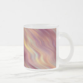 Exotische Plumeria Wavy Textur Mattglastasse