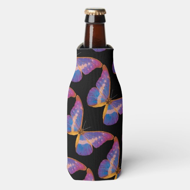 Exotische Schmetterlingsfarbe Flaschenkühler (Flaschenvorderseite)