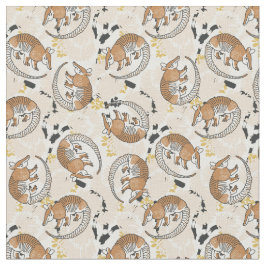 Exotische Tiere neutraler Ton Stoff