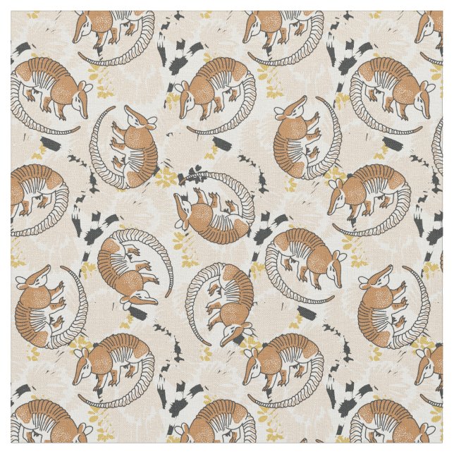 Exotische Tiere neutraler Ton Stoff (Nahaufnahme)