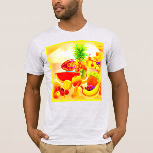 Exotische tropische Früchte Malerei. Jetzt kaufen T-Shirt