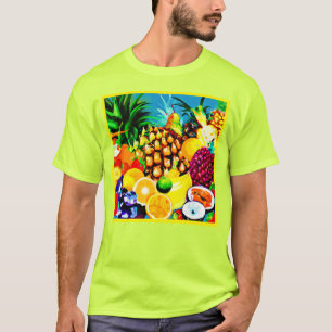 Exotische tropische Früchte Malerei. Jetzt kaufen T-Shirt