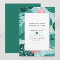Exotische Tropische Hochzeit