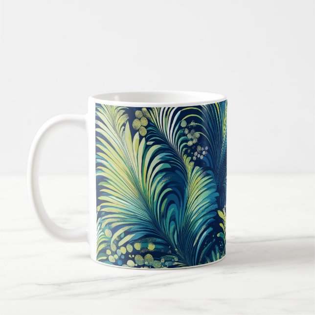 Exotische tropische 🌿 kaffeetasse (Links)