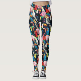 Exotische Vögel Leggings