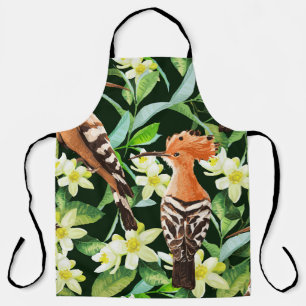 Exotische Vögel: Tropischer Vintage-Druck Schürze