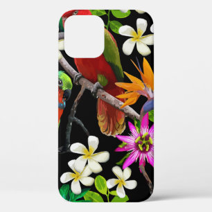 exotische Vögel und wunderschöne Blume Case-Mate iPhone Hülle