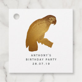 Exotische Wälder Geschenkanhänger