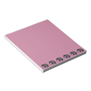 Exotischer Elefant Notizblock