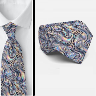 Exotischer Faux-Seide   Luxus-Trendy-Opal-Gentlema Krawatte