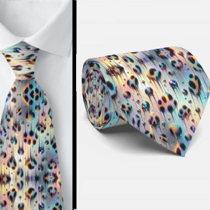 Exotischer Faux-Seide   Luxus-Trendy-Opal-Gentlema Krawatte