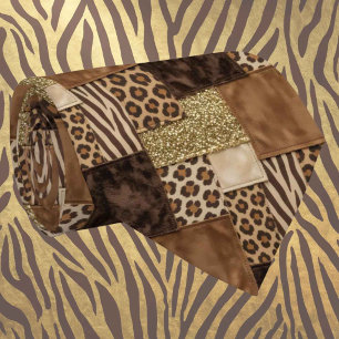 Exotischer Faux-Seide   Luxus-Wildtier-Herrenausst Krawatte