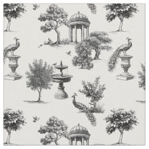 Exotischer Garteneidechsen-Toile de jouy 