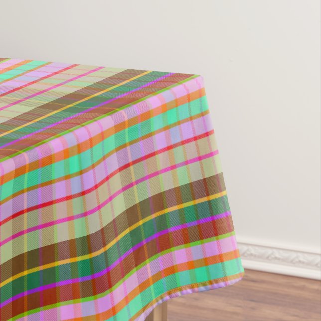 Exotischer Karo ECF Tischdecke (Beispiel)