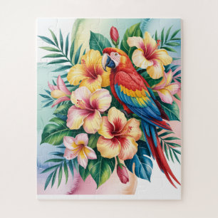 Exotischer Papagei Puzzle