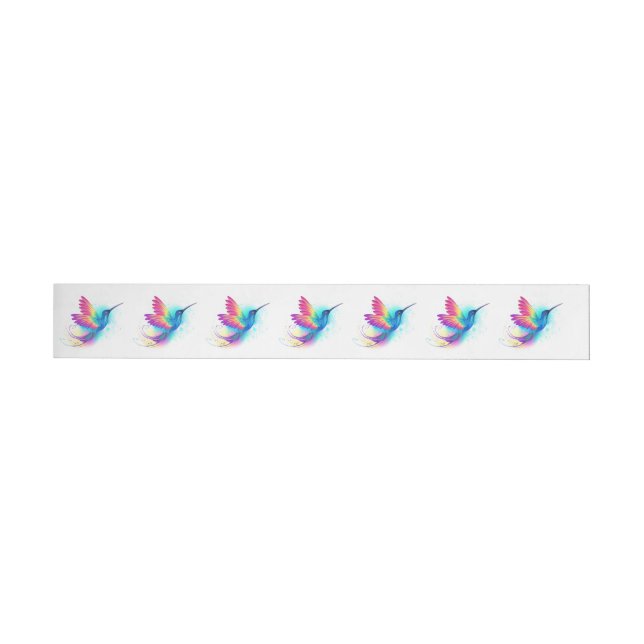 Exotischer Regenbogenkolibri (Person)