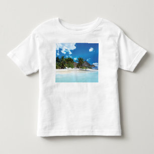 Exotischer Strand Kleinkind T-shirt
