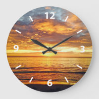 Exotischer tropischer Sonnenuntergang, Strand