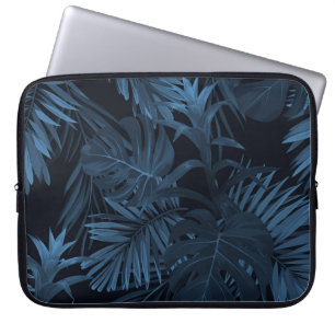 Exotischer tropischer Vrctor-Hintergrund mit hawai Laptopschutzhülle