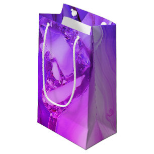 Exotischer violetter Marmor  Kleine Geschenktüte
