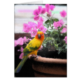 Exotischer Vogel