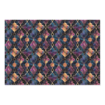 EXOTISCHES GEOMETRISCHES DECOUPAGE DEKORATIVE PAPI