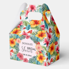 Exotisches hawaiianisches Brautparty Geschenkschachtel