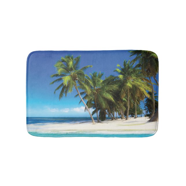 Exotisches Kissen Badematte (Vorderseite)