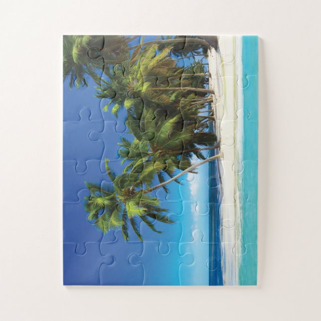 Exotisches Kissen Puzzle (Vertikal)